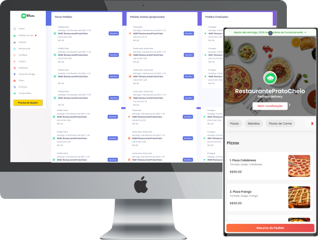 PedidoWhats - Sistema de pedidos para seu restaurante